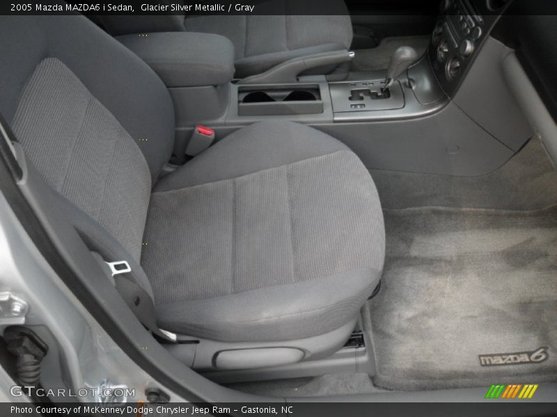 Glacier Silver Metallic / Gray 2005 Mazda MAZDA6 i Sedan