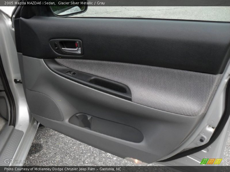 Glacier Silver Metallic / Gray 2005 Mazda MAZDA6 i Sedan