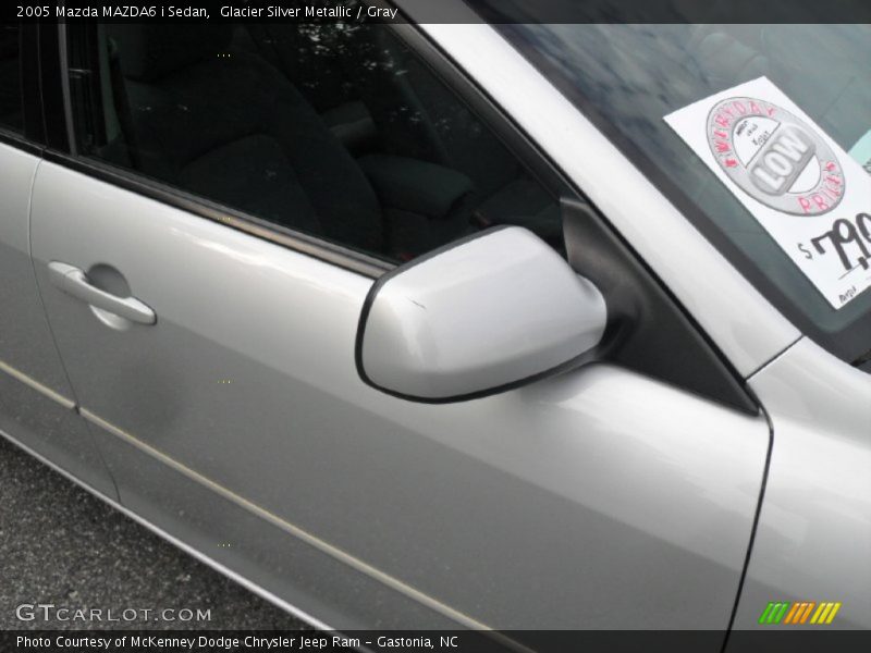 Glacier Silver Metallic / Gray 2005 Mazda MAZDA6 i Sedan