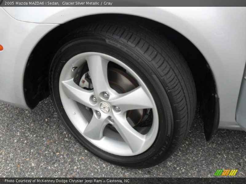 Glacier Silver Metallic / Gray 2005 Mazda MAZDA6 i Sedan