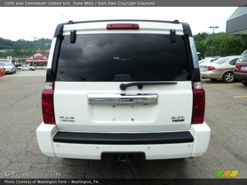 Stone White / Dark Slate Gray/Light Graystone 2006 Jeep Commander Limited 4x4