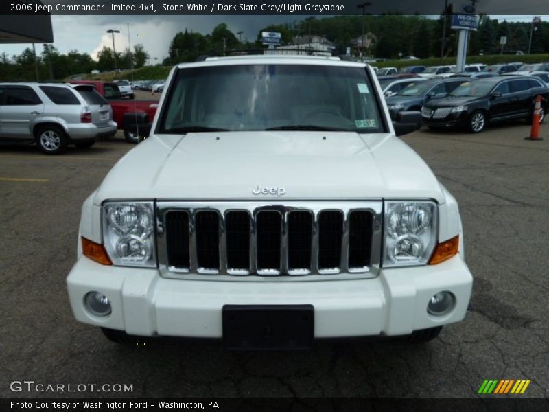 Stone White / Dark Slate Gray/Light Graystone 2006 Jeep Commander Limited 4x4