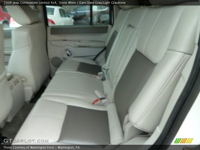 Stone White / Dark Slate Gray/Light Graystone 2006 Jeep Commander Limited 4x4