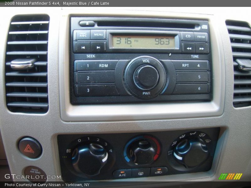 Majestic Blue / Cafe Latte 2008 Nissan Pathfinder S 4x4