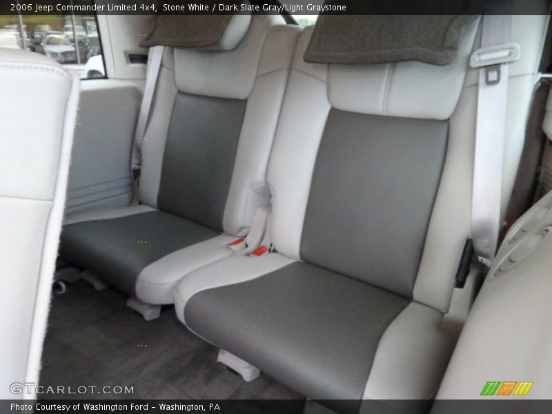 Stone White / Dark Slate Gray/Light Graystone 2006 Jeep Commander Limited 4x4