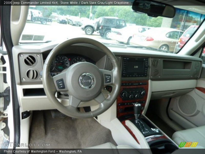 Stone White / Dark Slate Gray/Light Graystone 2006 Jeep Commander Limited 4x4