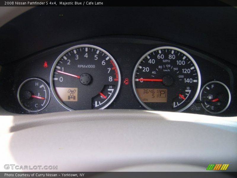 Majestic Blue / Cafe Latte 2008 Nissan Pathfinder S 4x4