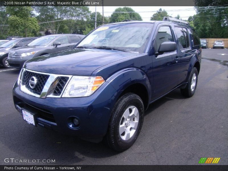 Majestic Blue / Cafe Latte 2008 Nissan Pathfinder S 4x4