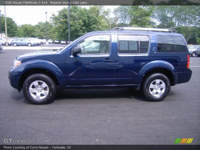 Majestic Blue / Cafe Latte 2008 Nissan Pathfinder S 4x4
