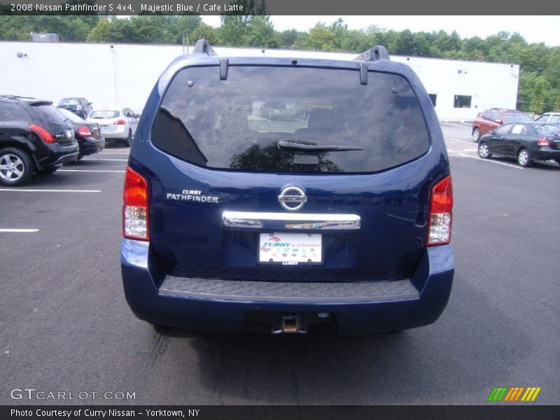 Majestic Blue / Cafe Latte 2008 Nissan Pathfinder S 4x4
