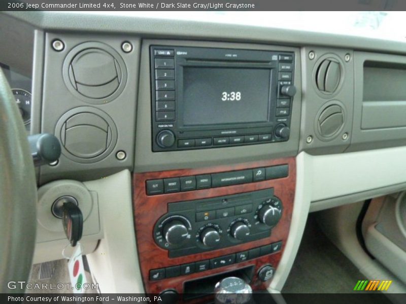 Stone White / Dark Slate Gray/Light Graystone 2006 Jeep Commander Limited 4x4