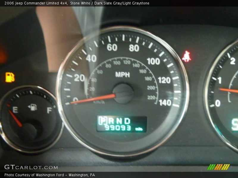 Stone White / Dark Slate Gray/Light Graystone 2006 Jeep Commander Limited 4x4