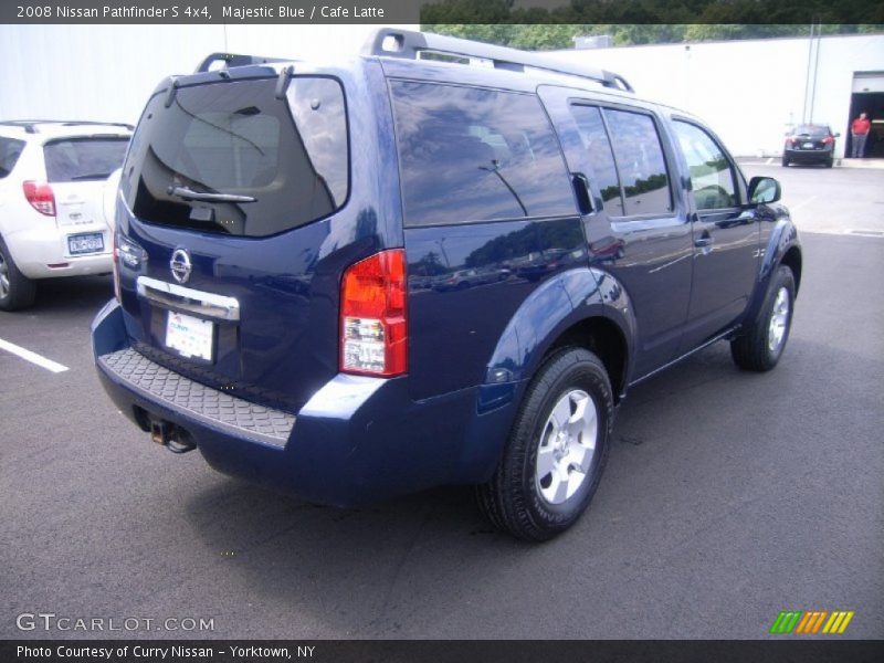 Majestic Blue / Cafe Latte 2008 Nissan Pathfinder S 4x4