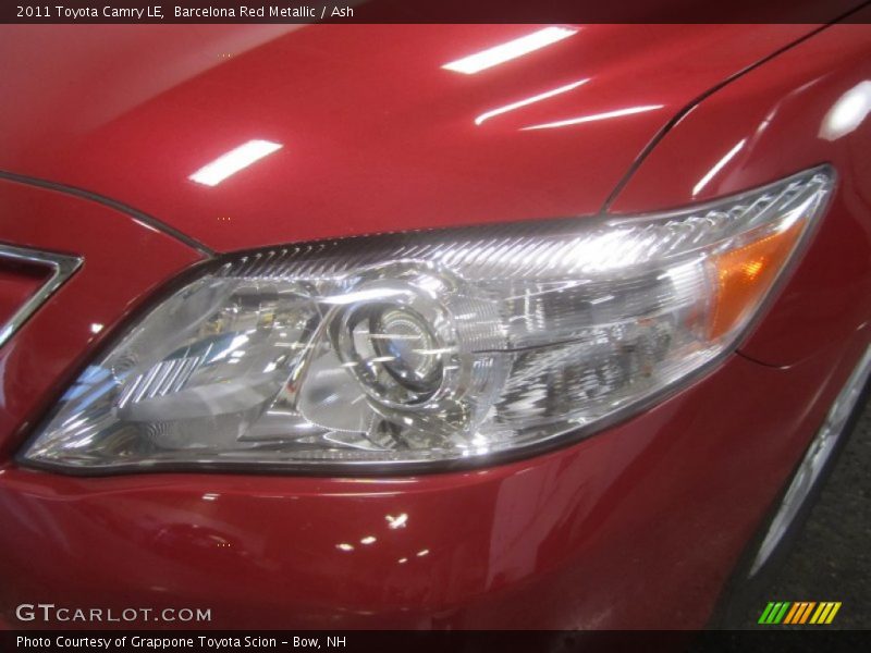 Barcelona Red Metallic / Ash 2011 Toyota Camry LE