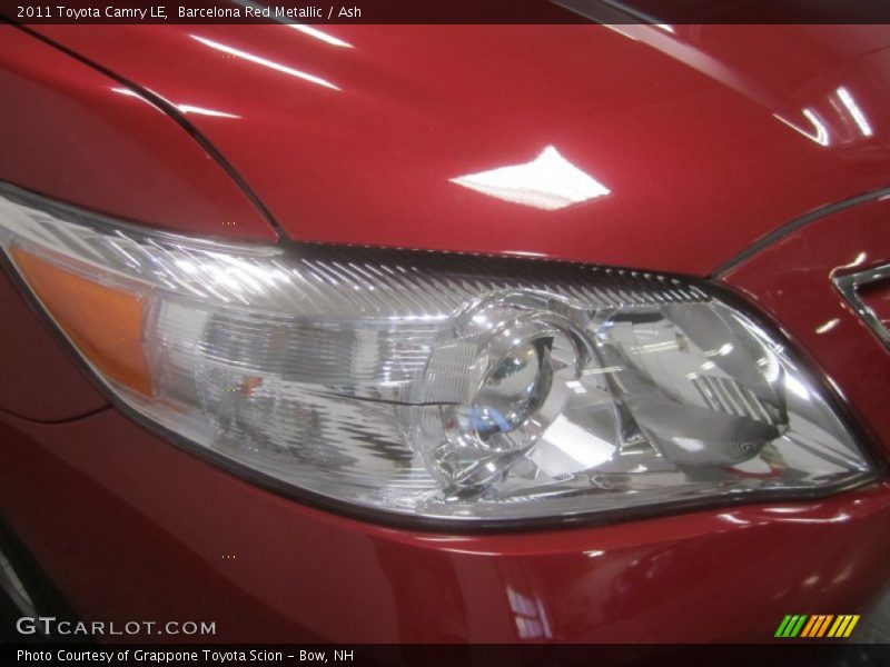 Barcelona Red Metallic / Ash 2011 Toyota Camry LE