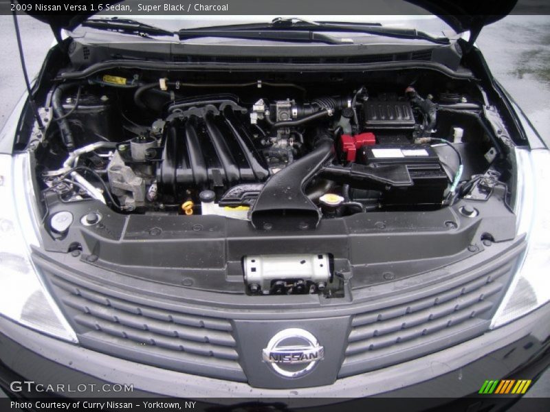  2009 Versa 1.6 Sedan Engine - 1.6 Liter DOHC 16-Valve CVTCS 4 Cylinder