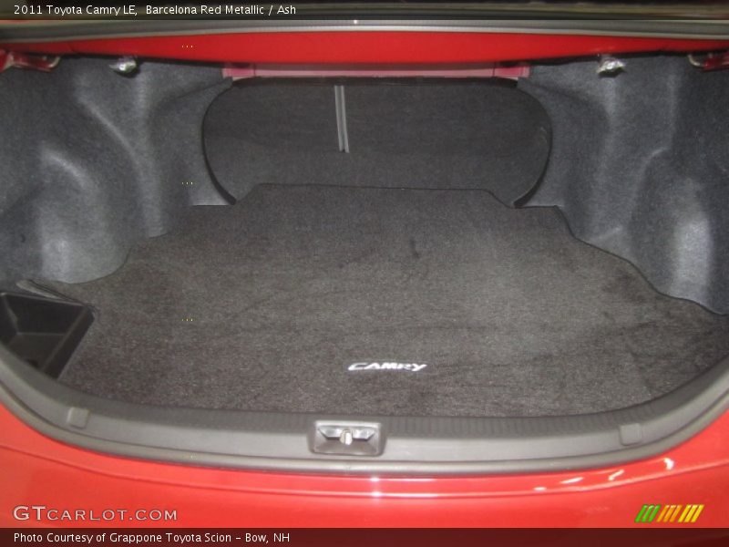 Barcelona Red Metallic / Ash 2011 Toyota Camry LE