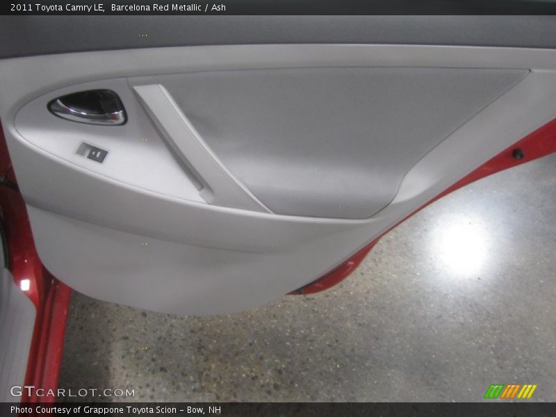 Barcelona Red Metallic / Ash 2011 Toyota Camry LE