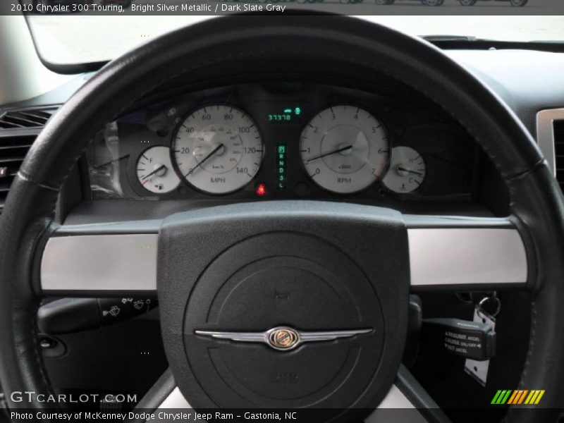 Bright Silver Metallic / Dark Slate Gray 2010 Chrysler 300 Touring