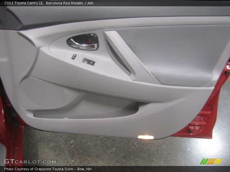 Barcelona Red Metallic / Ash 2011 Toyota Camry LE