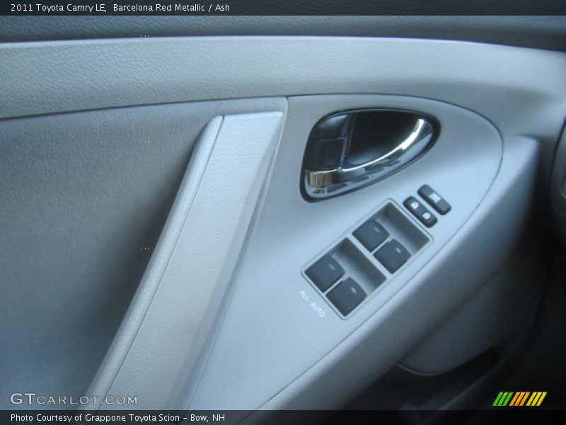 Barcelona Red Metallic / Ash 2011 Toyota Camry LE