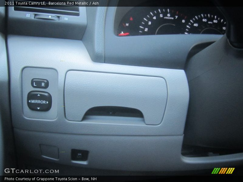 Barcelona Red Metallic / Ash 2011 Toyota Camry LE