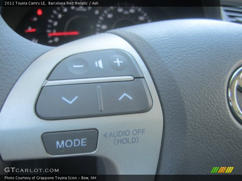 Barcelona Red Metallic / Ash 2011 Toyota Camry LE