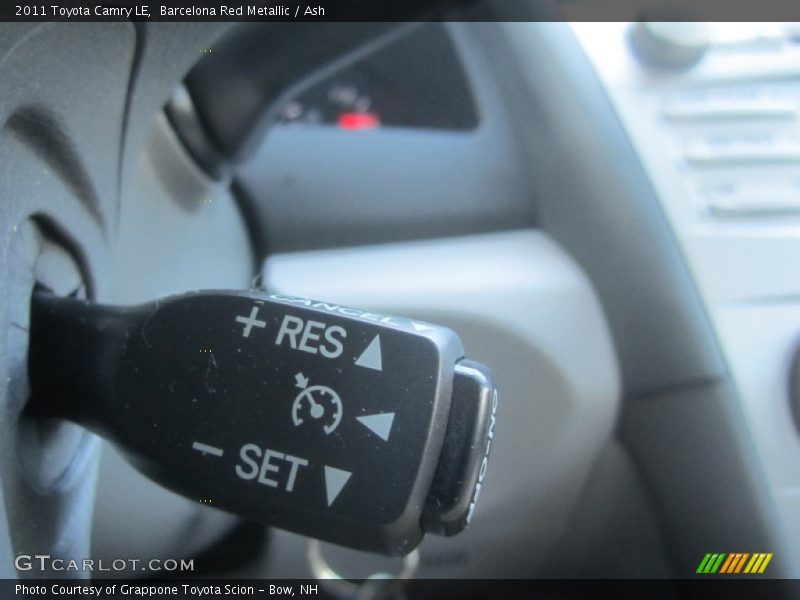 Barcelona Red Metallic / Ash 2011 Toyota Camry LE
