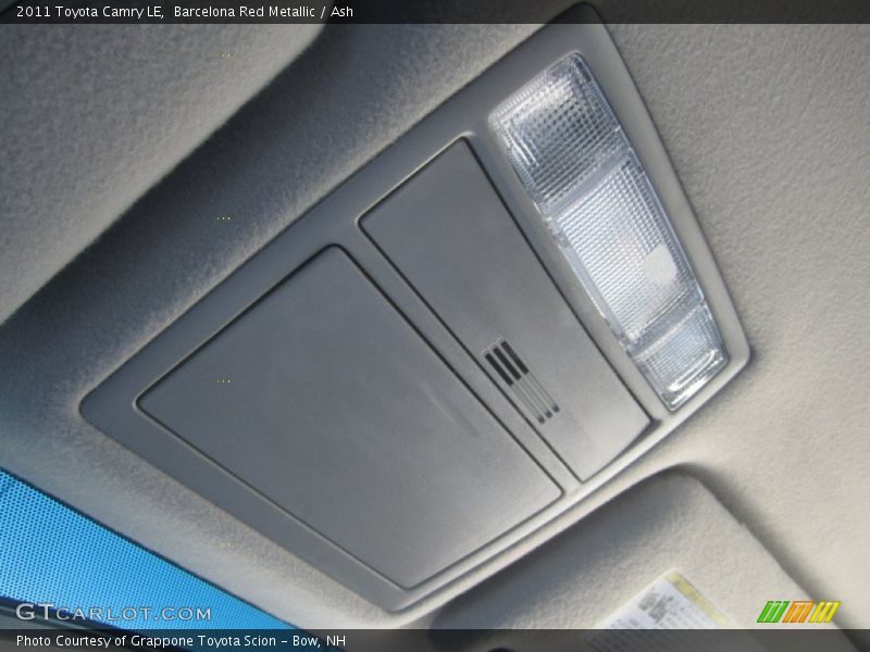 Barcelona Red Metallic / Ash 2011 Toyota Camry LE