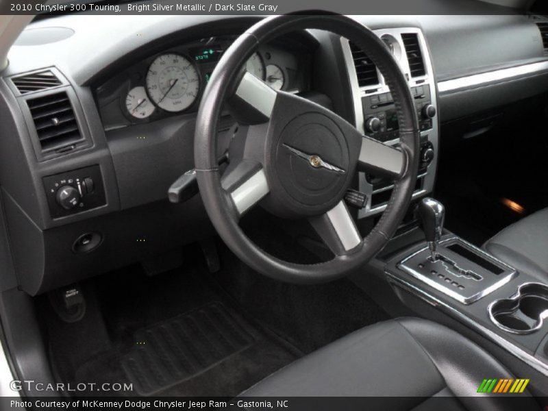 Bright Silver Metallic / Dark Slate Gray 2010 Chrysler 300 Touring