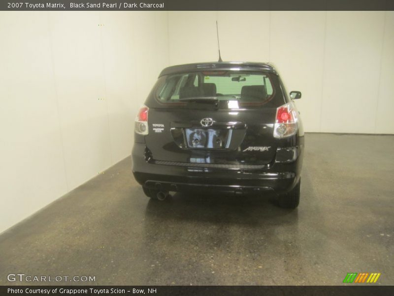 Black Sand Pearl / Dark Charcoal 2007 Toyota Matrix