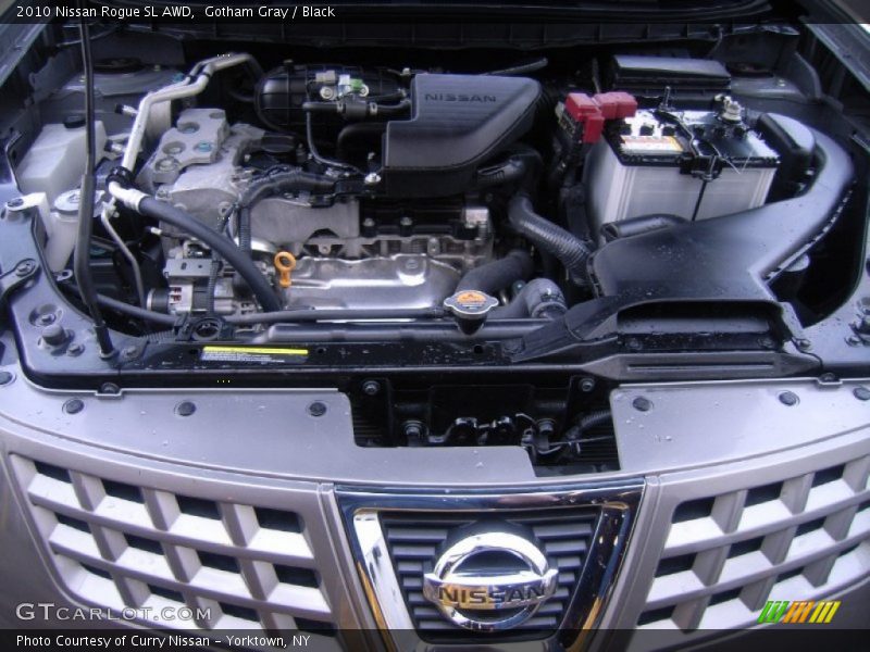Gotham Gray / Black 2010 Nissan Rogue SL AWD