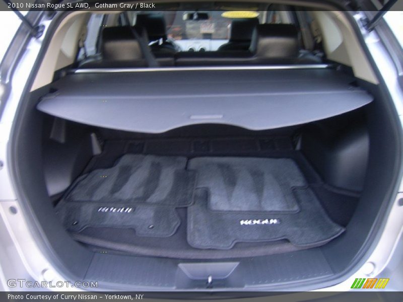 Gotham Gray / Black 2010 Nissan Rogue SL AWD
