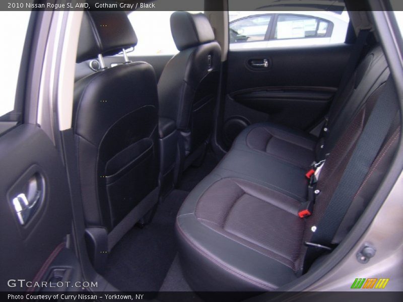 Gotham Gray / Black 2010 Nissan Rogue SL AWD
