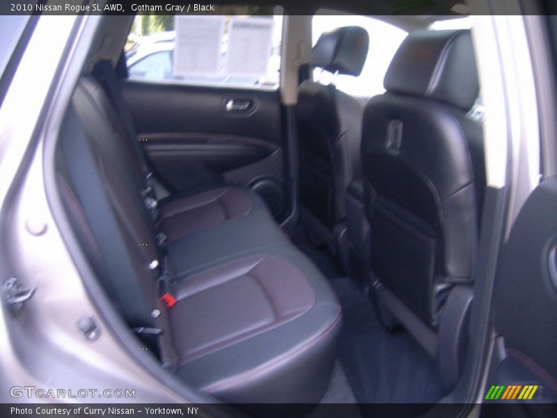 Gotham Gray / Black 2010 Nissan Rogue SL AWD
