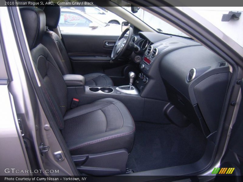 Gotham Gray / Black 2010 Nissan Rogue SL AWD