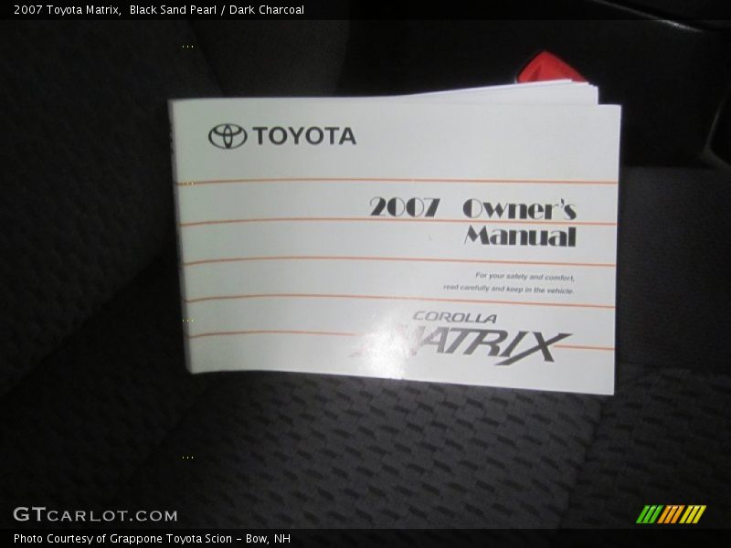Black Sand Pearl / Dark Charcoal 2007 Toyota Matrix