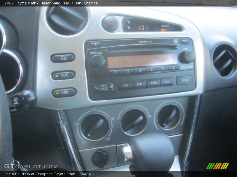 Black Sand Pearl / Dark Charcoal 2007 Toyota Matrix