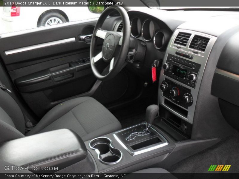 Dark Titanium Metallic / Dark Slate Gray 2010 Dodge Charger SXT