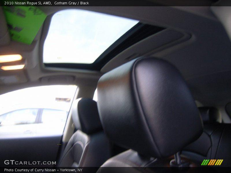 Gotham Gray / Black 2010 Nissan Rogue SL AWD