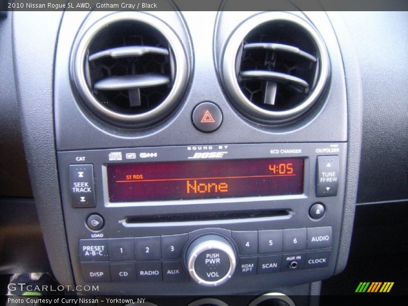 Gotham Gray / Black 2010 Nissan Rogue SL AWD