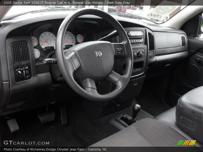 Dashboard of 2005 Ram 1500 ST Regular Cab 4x4