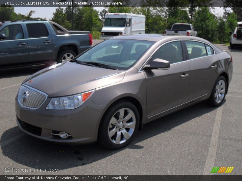 Mocha Steel Metallic / Cocoa/Cashmere 2011 Buick LaCrosse CXS