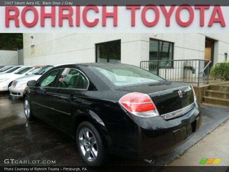 Black Onyx / Gray 2007 Saturn Aura XE