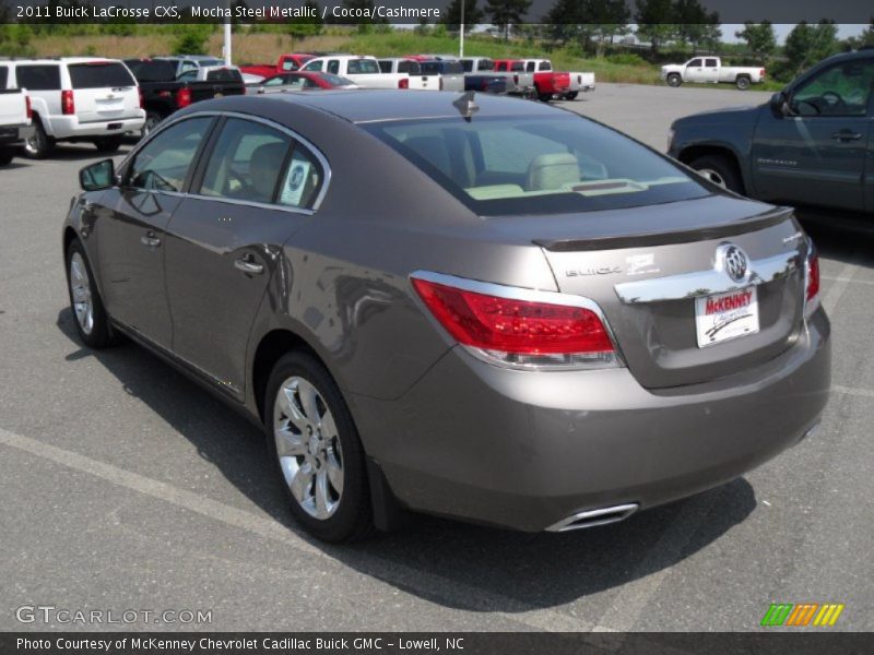 Mocha Steel Metallic / Cocoa/Cashmere 2011 Buick LaCrosse CXS
