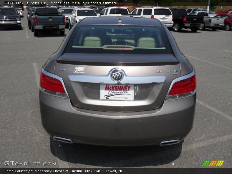Mocha Steel Metallic / Cocoa/Cashmere 2011 Buick LaCrosse CXS