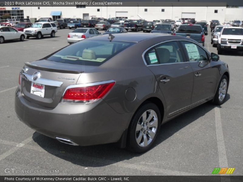 Mocha Steel Metallic / Cocoa/Cashmere 2011 Buick LaCrosse CXS
