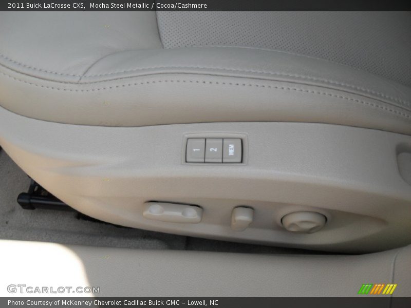 Mocha Steel Metallic / Cocoa/Cashmere 2011 Buick LaCrosse CXS