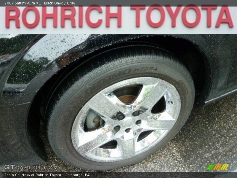 Black Onyx / Gray 2007 Saturn Aura XE