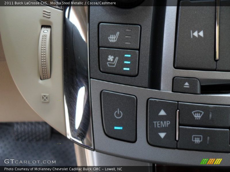 Mocha Steel Metallic / Cocoa/Cashmere 2011 Buick LaCrosse CXS